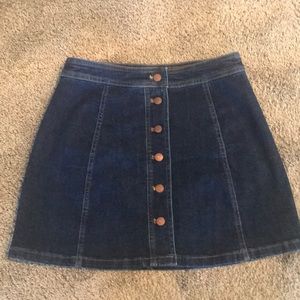Jean skirt